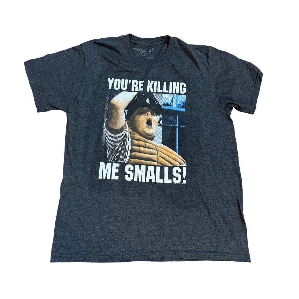The‎ Sandlot You're Killing Me Smalls Ham Porter Graphic Tee Grey Mens Large